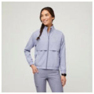 FIGS Vapor Blue Scrub Jacket